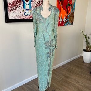 VINTAGE SEQUINED GOWN